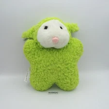 Zanies Cuddly D2002C Berber Babies Dog Stuffed Toy Doll Green Lamb 7"