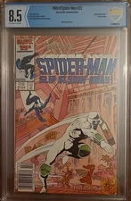 Web of Spider-Man # 23 (Feb. 1987, Marvel) Mark Jewelers Insert; CBCS VF+ (8.5)