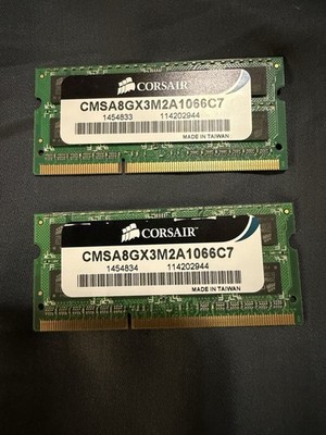 Corsair Mac Memory 8GB (2 x 4GB) (DDR3-1066) Memory (CMSA8GX3M2A1066C7)
