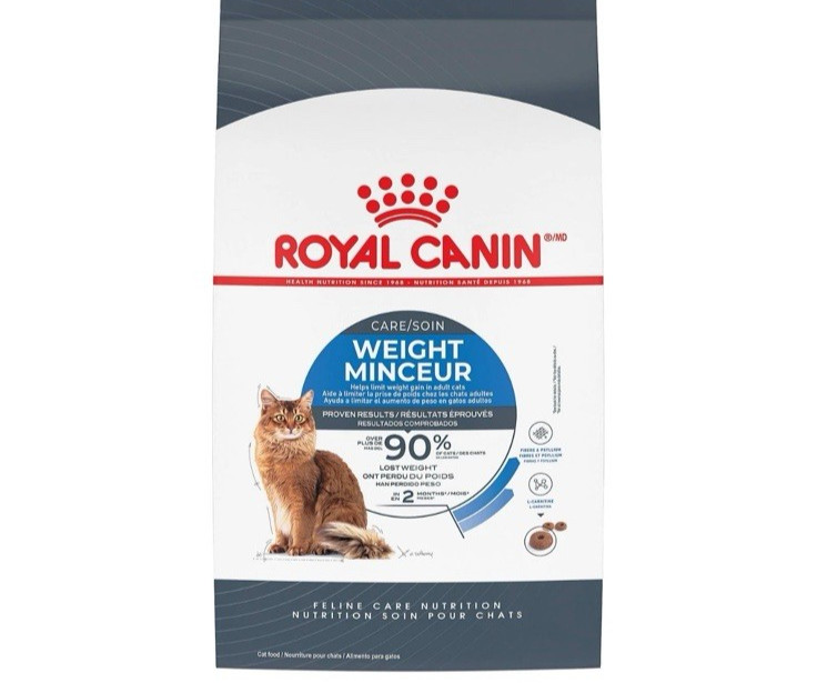 Royal Canin Feline Weight Care Dry Cat Food 14 Pounds for Cats Damaged Packaging