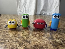 GREAT Fisher Price StoryBots Mini Figure 4 Characters
