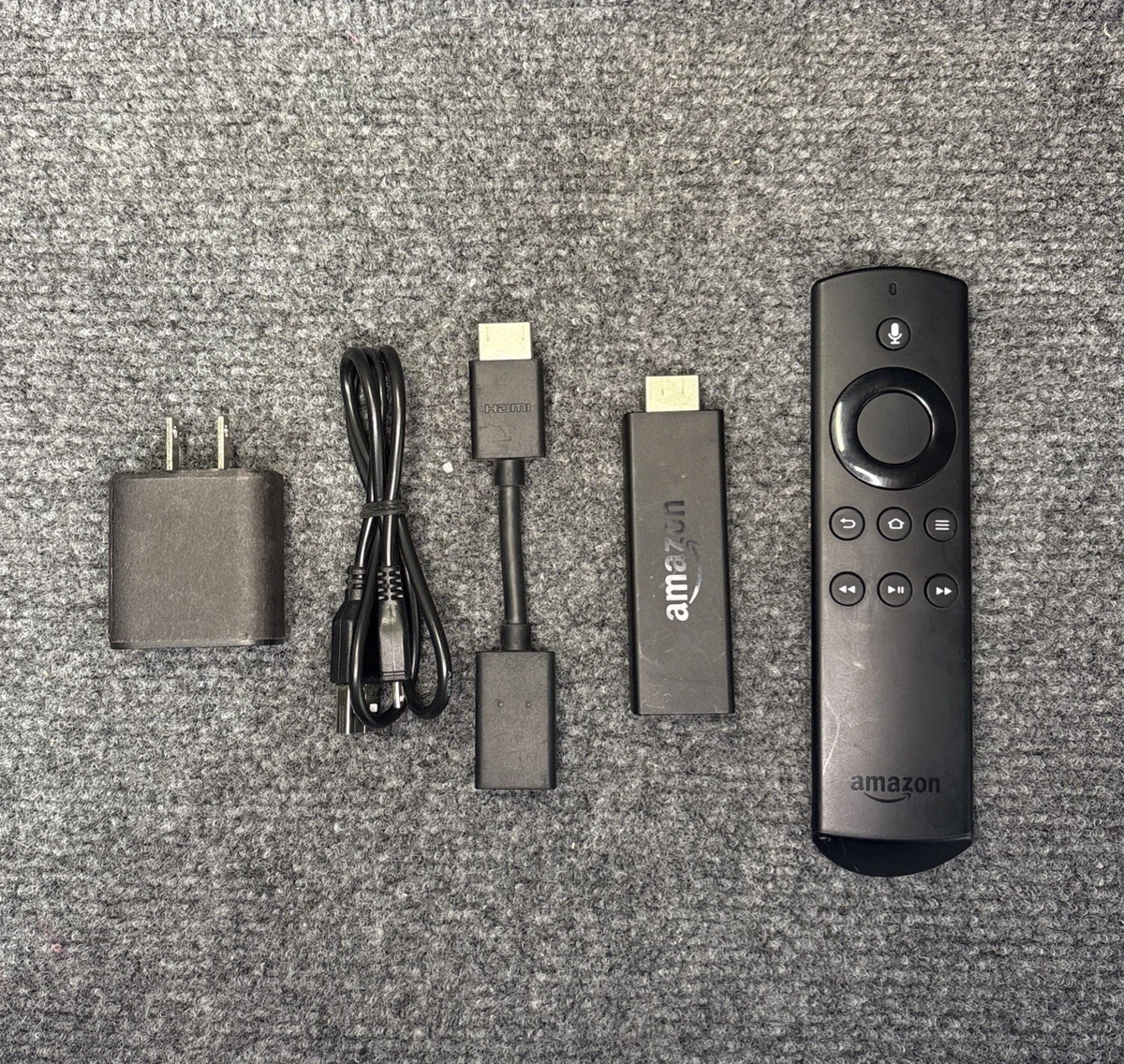 Amazon Fire TV Stick (1st Generation) Black HDMI Media Streamers