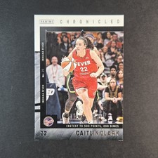 Caitlin Clark 2025 Panini Caitlin Clark Chronicled WNBA #23 Indiana Fever NM/M