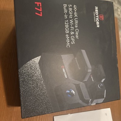 Red Tiger F77 4K Dash Cam HARDWARE KIT PLUGS WIRES NO CAM Brand New FS