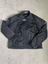 Frank Thomas Motorcycle Jacket XL Black Mesh Armoured Motorbike Summer Jacket