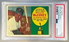 1960 Topps 316 Willie McCovey Super RC All-Star PSA 3 146948318