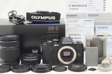 OLYMPUS OM-D E-M10 Mark III Double Zoom Kit, Original Box, Accessories, Shot Cou