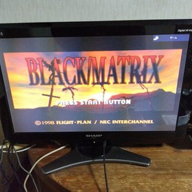 Black/Matrix Sega Saturn Software