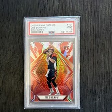 2020 Panini Phoenix Joe Burrow #101 Fire Burst Rookie PSA 9 Cincinnati Bengals