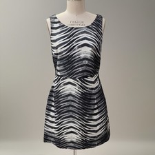 BANANA REPUBLIC NWT Empire-Waist Jacquard Mini Dress Women's Size 10