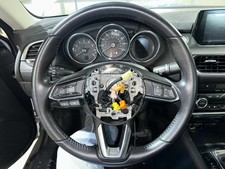 17-20 Mazda 6 Steering Wheel Black W Heat Wo Paddle Shift Tk503298xb02
