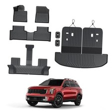 GALVAGNIATE Floor Mats for 2021-2024 2025 Kia Sorento 6-Seat/7-Seat Not for