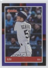 2022 Donruss Retro 1988 Variation Holo Purple Ichiro Suzuki (Ichi) #240 HOF 0a9a