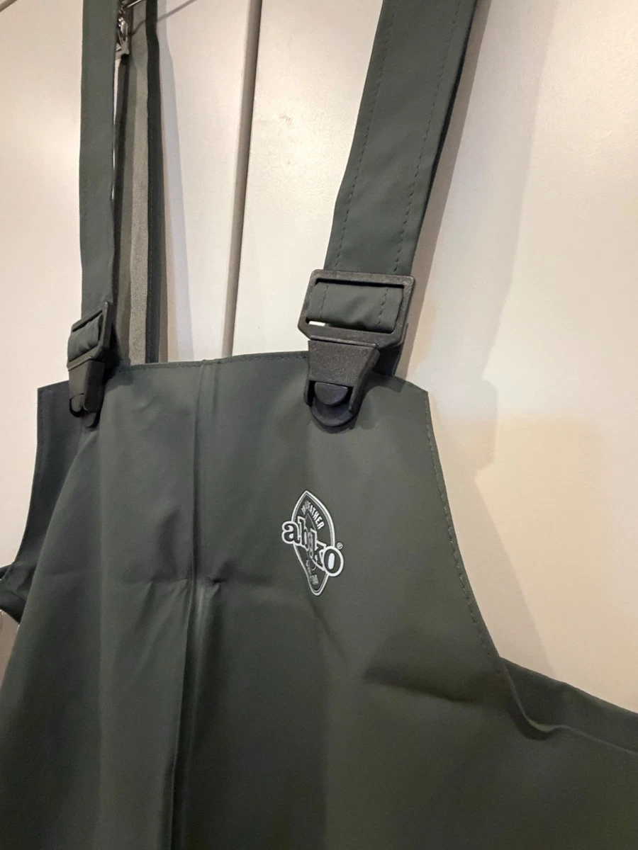 Mono con tirantes y tirantes impermeable Abeko Sitex verde pequeño S ropa de trabajo de pesca