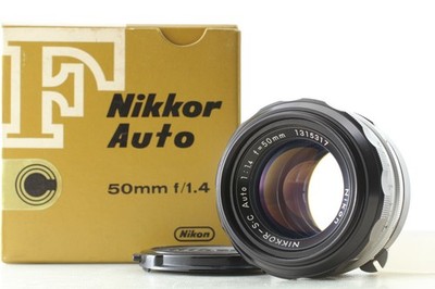 Seltenes [unbenutztes verpackt] Nikon Nikkor-S.C Auto 50 mm f/1.4 non Ai MF...