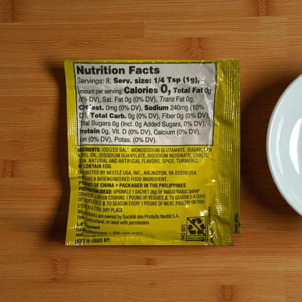 Gránulos de condimento todo en uno Maggi Magic Sarap 8 g (24 sobres) best seller Foto 2 de 2