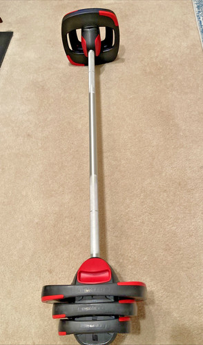 Les Mills Smartbar  Bodypump Barbell w/ Quick-change ergonomic weight plates