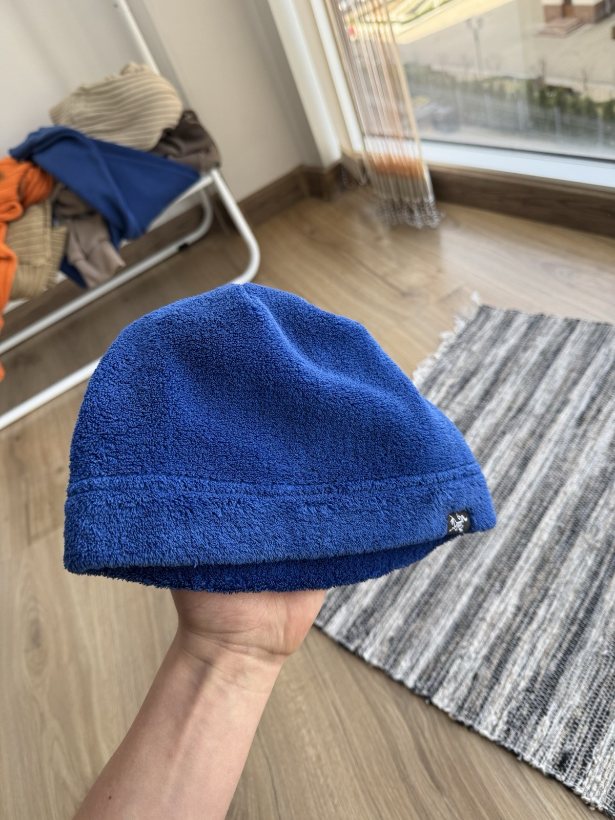 ARC'TERYX Raro cappello berretto Arcteryx Bird Y2K blu pile outdoor hype taglia unica