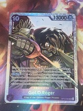 Gol. D. Roger (SR) Op13-064 One Piece Card Carrying On His Will English