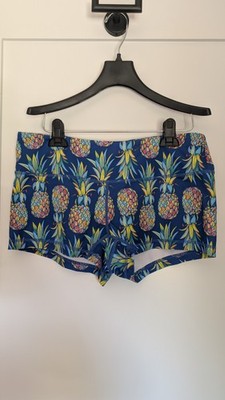 Feed Me Fight Me Athletic Shorts BUNDLE Large Pineapple & Skull Oreos