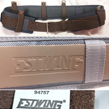 Estwing 94757 Leather Padded Work Belt 61.5" Heavy Duty Tool Belt 3.5" Unused