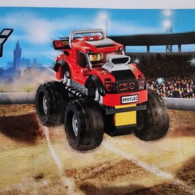 LEGO CITY 60027 Instruction Manuals 1, 2 Only Booklets Monster Truck Transporter