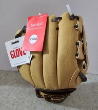 Franklin Tee Ball 8.5" Beige Right-Hand Throw Glove 7788