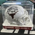 Ricky Williams Autographed Mini Helmet HT 98 Inscription Radtke Sports Authentic
