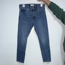 Levi's Slim Blue Denim Jeans Cotton Medium Wash Zip Button Pockets Men's 511