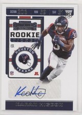 2019 Panini Contenders Rookie Ticket Variation Karan Higdon #271 Auto yh2