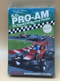 R.C. Pro-Am 32 Tracks of Racing Thrills (Nintendo NES 1988) Aut&eacute;ntico 👍 