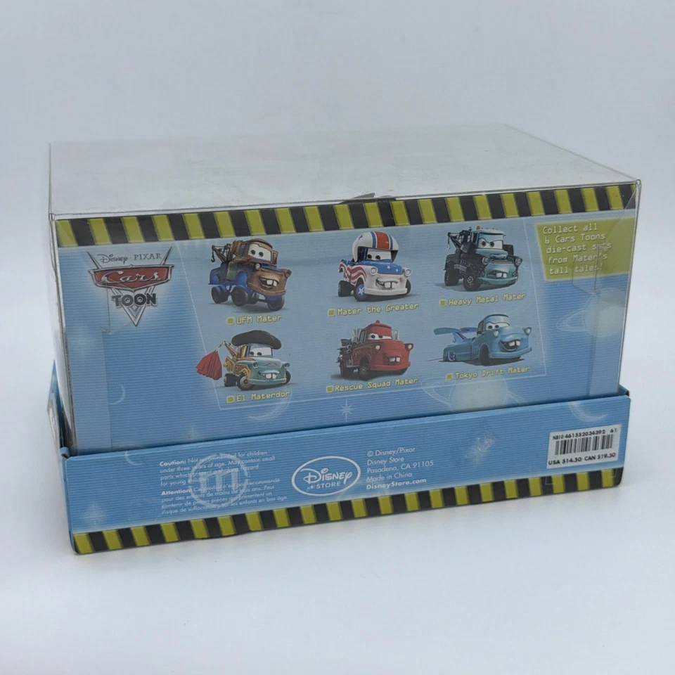 Disney Store Pixar Cars Toons UFM materia voladora no identificada diecast caja dañada Foto 3 de 4