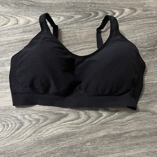 UNDEROUTFIT Comfort Bra 459 Black Size 2XL Adjustable Straps