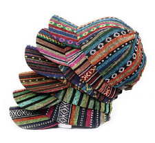 Bohemian Boho Random Colourful Patchwork Baseball Cap Unisex Hat Headwear