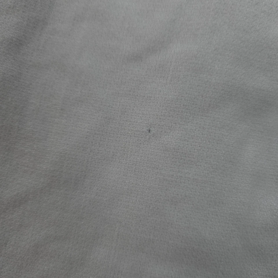 Camisa Banana Republic Mujer Extra Grande Blanco Lino Gran Tamaño Cazadora Preppy Foto 3 de 4