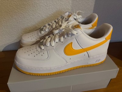 Nike Air Force 1 Größe 45,5 White/University Gold-White FJ4146-105