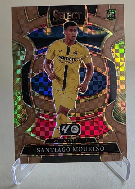2025-26 PANINI SELECT LA LIGA SANTIAGO MOURINO RC BRONZE CHECKERBOARD Ser #51/99