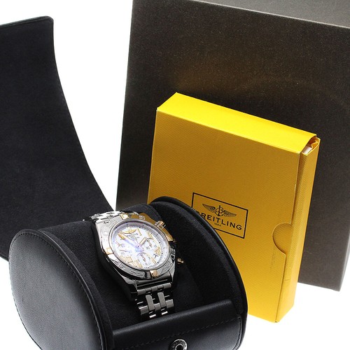 Breitling Chronomat 44 Bicolor IB0110 Automatic 44mm White Box...