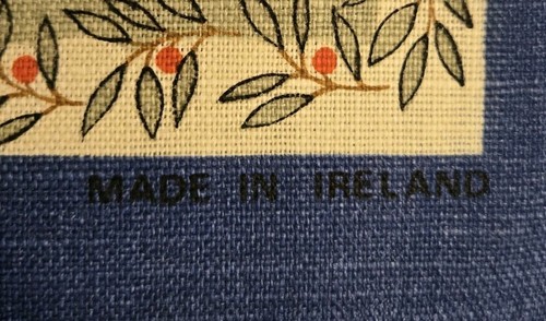 Vintage ULSTER WEAVERS Irish Linen #8338 LITTLE OWLS Tea Towel New - Bild 2 von 5