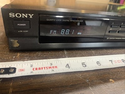 Sony ST-JX380 AM-FM Tuner Radio Quartz Lock Digital Synthesizer