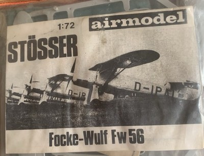 Airmodel Focke Wulf Fw-56 1/72 limited run injection kit