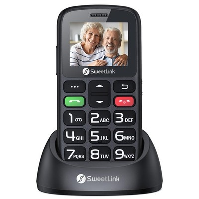 S2PLUS Seniorenhandy ohne Vertrag,Großtastenhandy,DualSIM,SOS