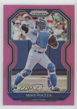 2021 Panini Prizm Tier II Pink Prizm Mike Piazza #160 HOF 0h1v