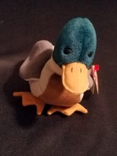 Rare Jake TY beanie baby with ERRORS red stamp #409