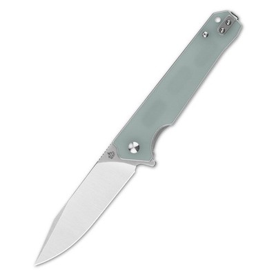 QSP Knife QS111-J2 MAMBA V2 Messer Taschenmesser Flipper D2 Stahl G10 JADE