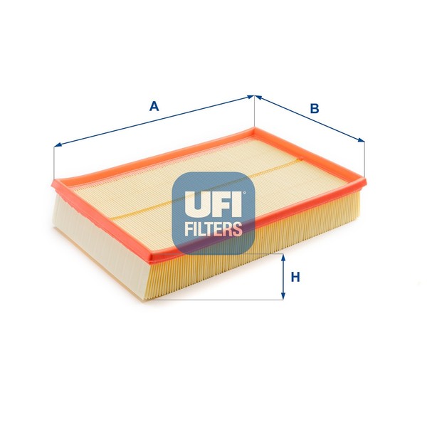 UFI Luftfilter 30.164.00 Filtereinsatz FüR 384 S80 XC70 184 S60 285 295 Volvo 2-image