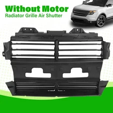 Radiator Active Grille Shutter Assembly W/O Motor For Ford Explorer 2013-2019