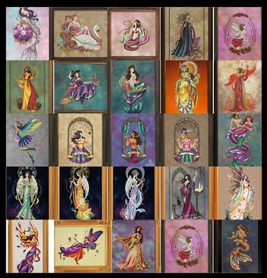WÄHLEN SIE 2 SCHEMATA AUS DEN VORGESCHLAGENEN MODELLEN MERMAID SIRENE CROSS STITCH AUF DVD USB SD