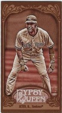 2012 SEPIA GYPSY QUEEN MINI DEREK JETER #57/99 MINT NY YANKEES