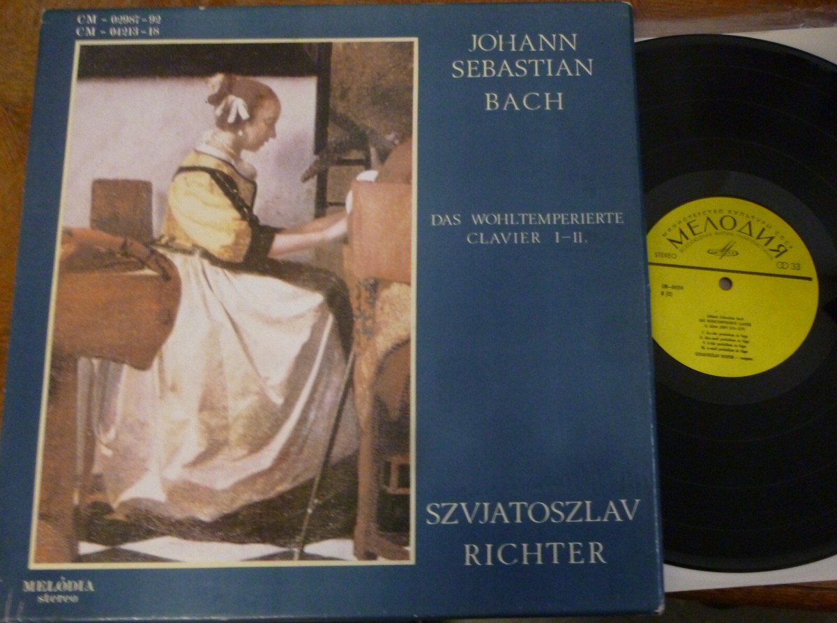 SViATOSLAV RICHTER / BACH das wohltemperierte clavier I & II